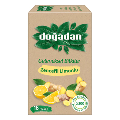 Doğadan Zencefil Limonlu Bitki Çayı 18'li 35G